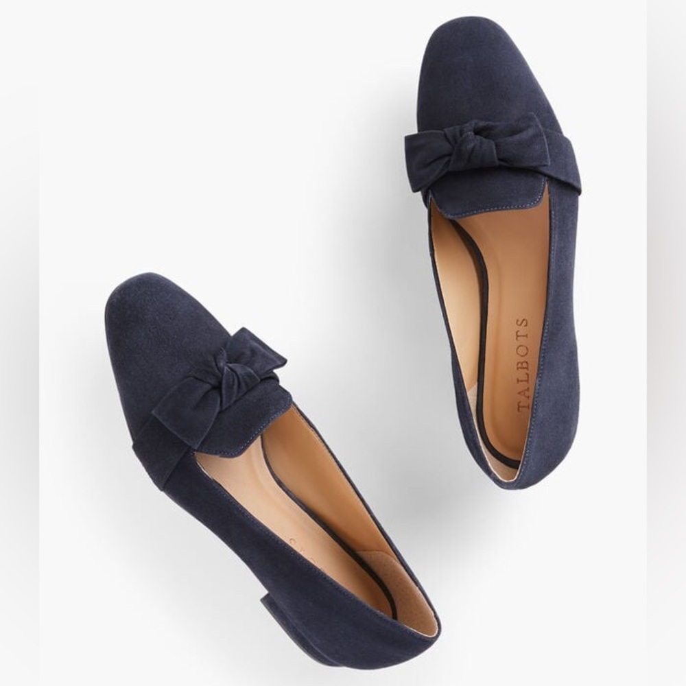 Talbots Blue Mules Brand new